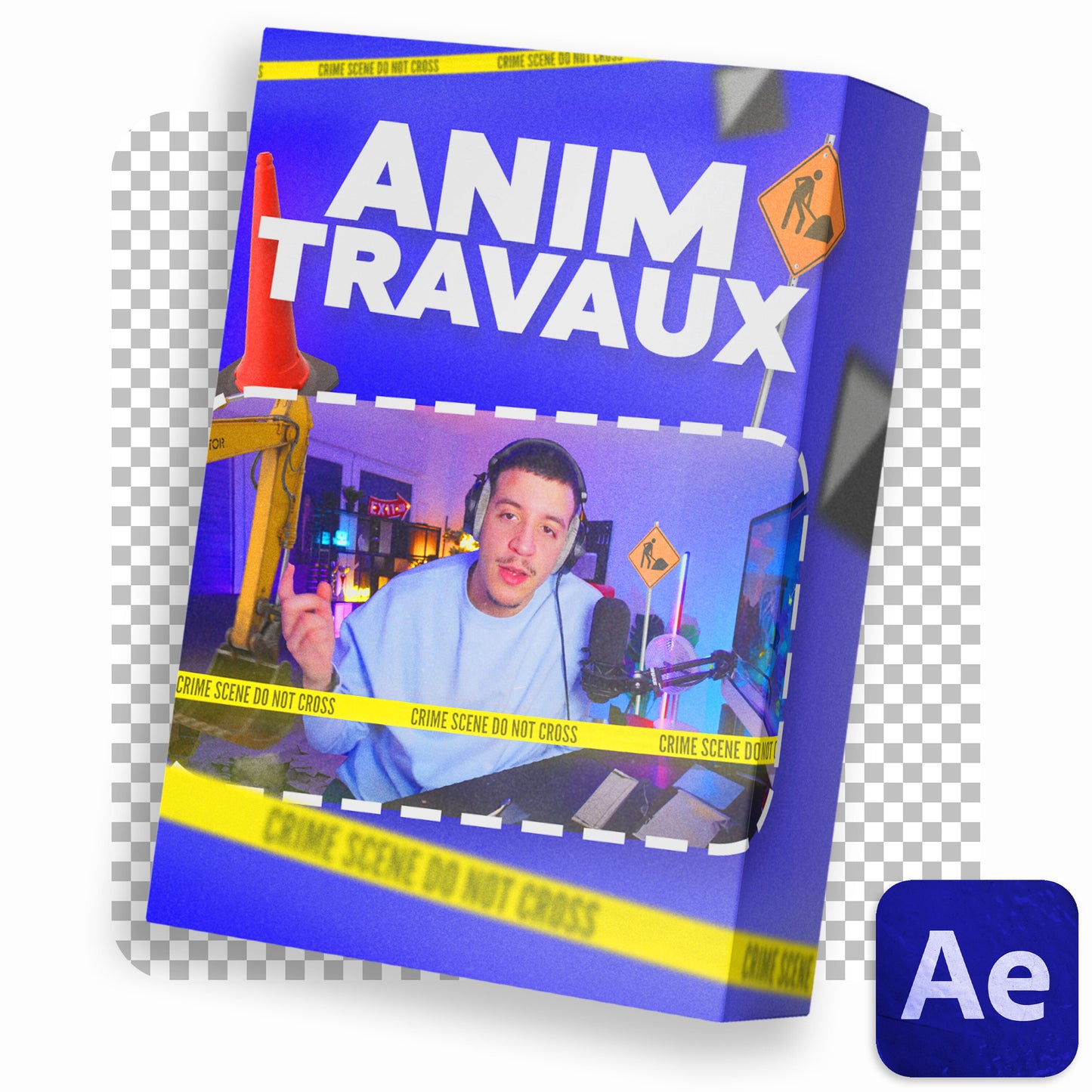"ANIMATION TRAVAUX/SOCIALS" PROJET AFTER EFFECTS - SAM