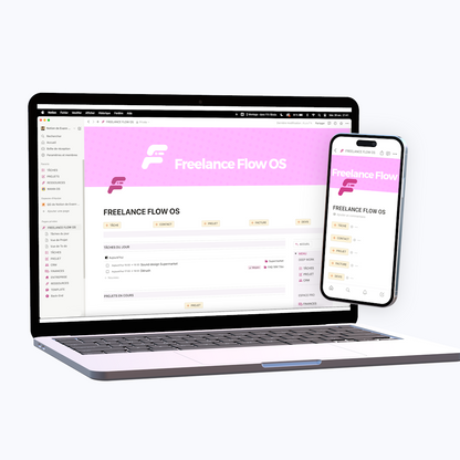 FREELANCE FLOW OS - TEMPLATE NOTION